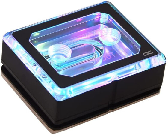 Alphacool 12950 Eisblock XPX Aurora PRO - Acrylic Black Digital RGB Water Cooling CPU - Cooler