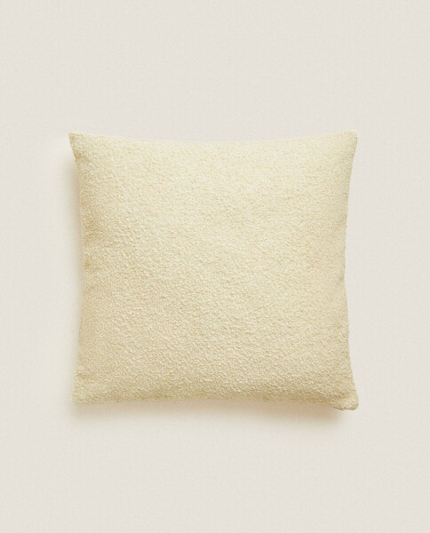 Bouclé cushion cover