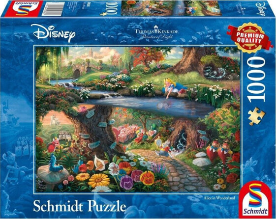 Schmidt Spiele Puzzle PQ 1000 Alicja w Krainie Czarów G3