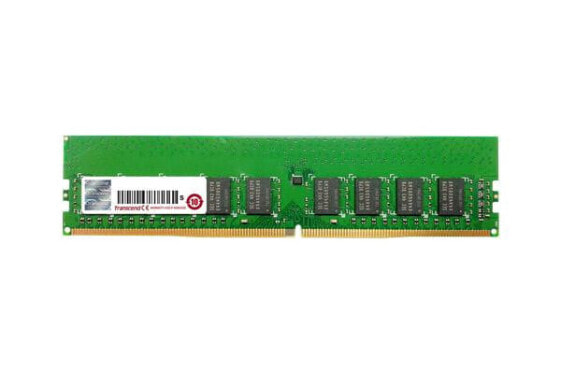 Transcend DDR4-2133 ECC U-DIMM 4GB, 4 GB, 1 x 8 GB, DDR4, 2133 MHz, 288-pin DIMM