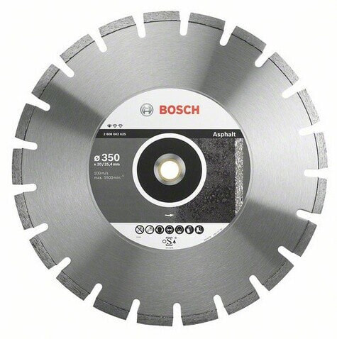 Алмазный диск Bosch 400x25,4 сегменты асфальт