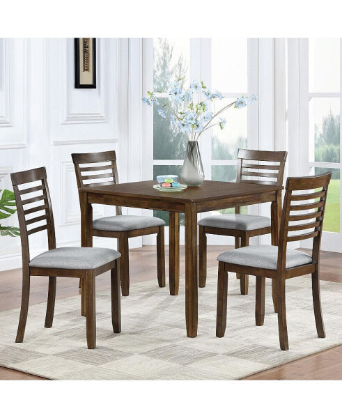 Elegant Solid Wood Dining Table with Spacious Tabletop and Sturdy Solid Wood Legs, Table Only