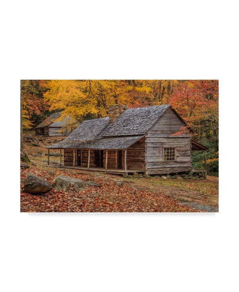 Galloimages Online 'Bud Ogle Place With Barn' Canvas Art - 24" x 16"