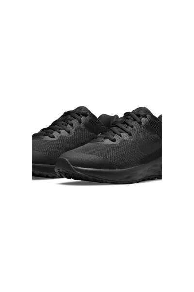 Спортивные кроссовки Nike Revolution 6 Unisex Black/Black-Dark Smoke Grey 35.5
