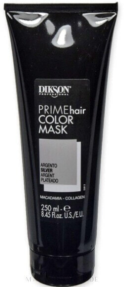 Farbige Haarmaske 3in1 - Dikson Prime Hair Color Mask Argento