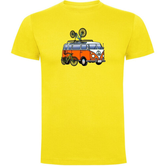 KRUSKIS Hippie Van MTB short sleeve T-shirt