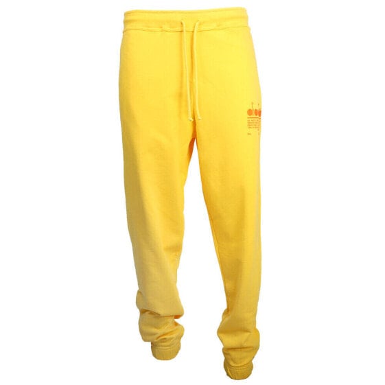 Diadora Manifesto Pants Mens Yellow Casual Athletic Bottoms 178203-35019