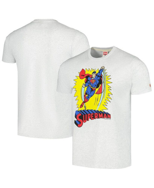 Men's Ash Superman Tri-Blend T-shirt