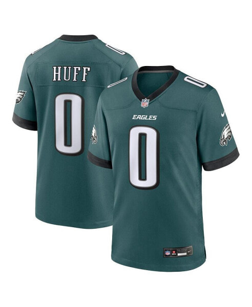 Men's Bryce Huff Midnight Green Philadelphia Eagles Game Player Jersey