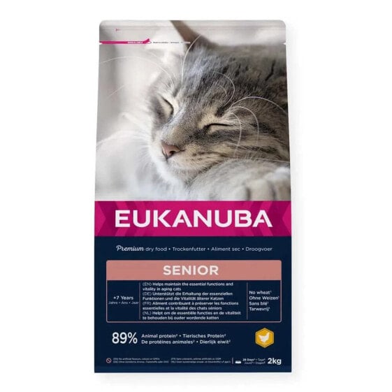 EUKANUBA Senior chicken 2 kg cat food