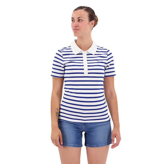 TOMMY HILFIGER 1985 Slim Pique Stripe short sleeve polo