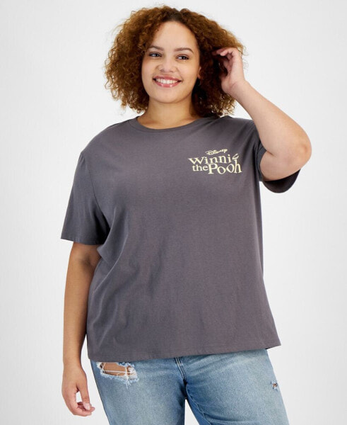 Trendy Plus Size Winnie the Pooh Short-Sleeve T-Shirt