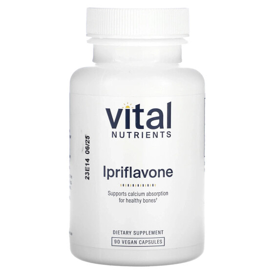 Витамины и БАДы для мышц и суставов Vital Nutrients Ipriflavone, 90 Веганских Капсул