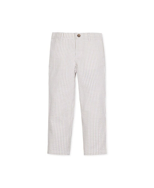 Toddler Boys Organic Seersucker Suit Pant