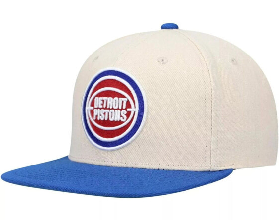 Mens MITCHELL & NESS NBA 35TH SIDE SNAPBACK HWC PISTONS