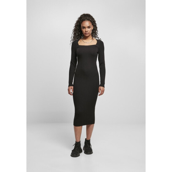 URBAN CLASSICS Knit Big long dress