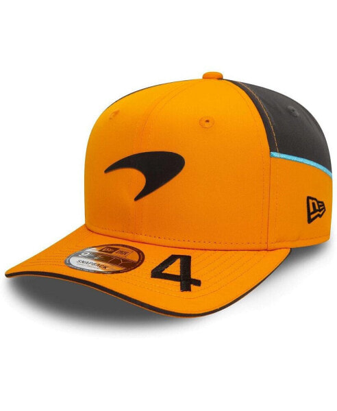 Men's Lando Norris Orange McLaren F1 Team Driver 9FIFTY Adjustable Hat