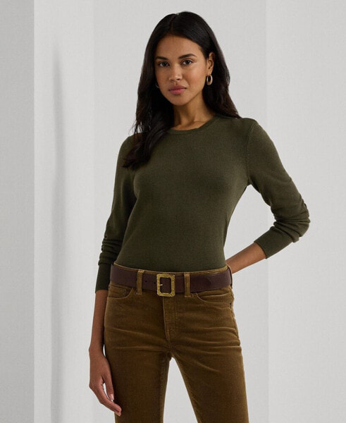 Women's Cotton-Blend Sweater