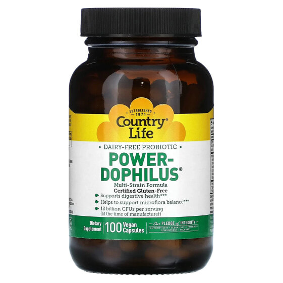 Витамин С Power-Dophilus, 100 капсул, веганский