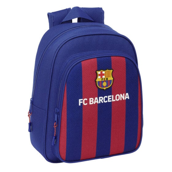 Школьный рюкзак F.C. Barcelona 24/25 Тёмно Бордовый Тёмно Синий 27 x 33 x 10 cm