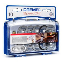 Dremel EZ SpeedClic Cutting Accessory Set - Accessory set - Metal - Plastic - 10 pc(s)