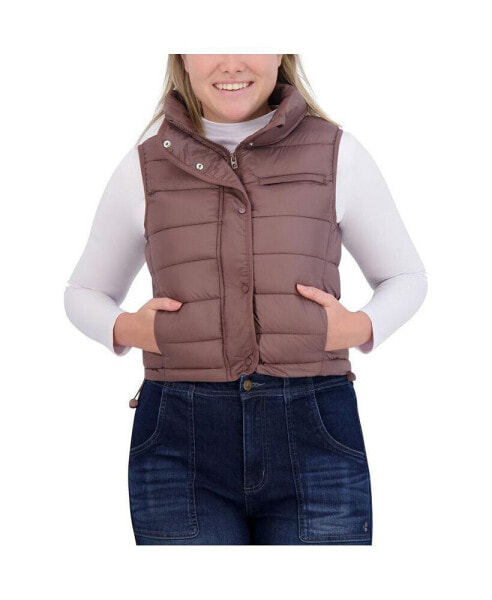 Women's Zip Up Insulated Puffer Vest