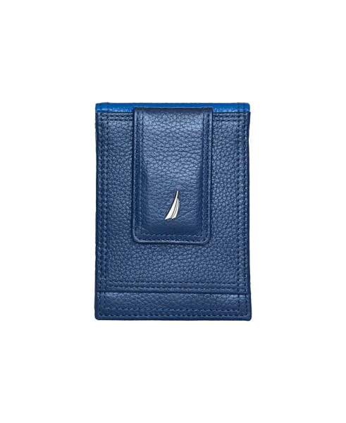 Кошелек Nautica Leather Front Pocket