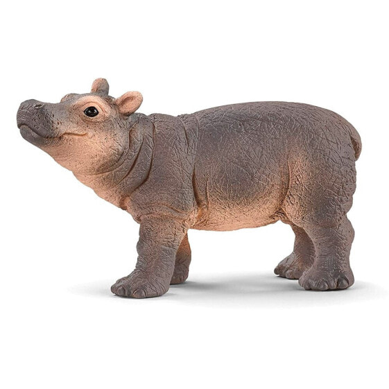 Фигурка Schleich 14831 Baby Hippopotamus Wild Life (Дикая природа)