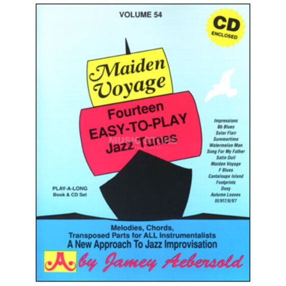 Jamey Aebersold Aebersold: Maiden Voyage Vol. 54 incl. CD