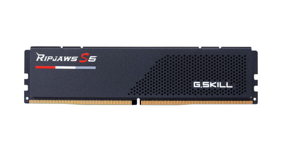 G.Skill Ripjaws S5 / F5-6000J3040F16GX2-RS5K - 32 GB - 2 x 16 GB - DDR5 - 288-pin DIMM - Black