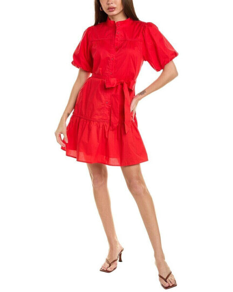 Fate Crochet Dress Women's Red M
