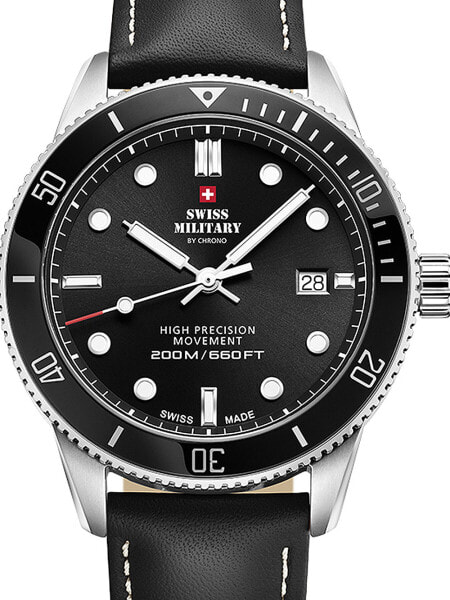 Часы Swiss Military Diver Quartz SM3408804 42mm