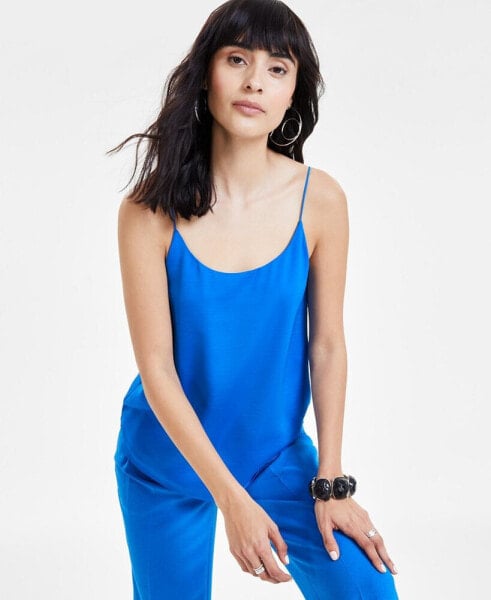 Women's Sleeveless Spaghetti-Strap Top, Created for Macy's