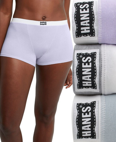Women's 3-Pk. Originals Ultimate Boxer Brief Underwear 45VOBB