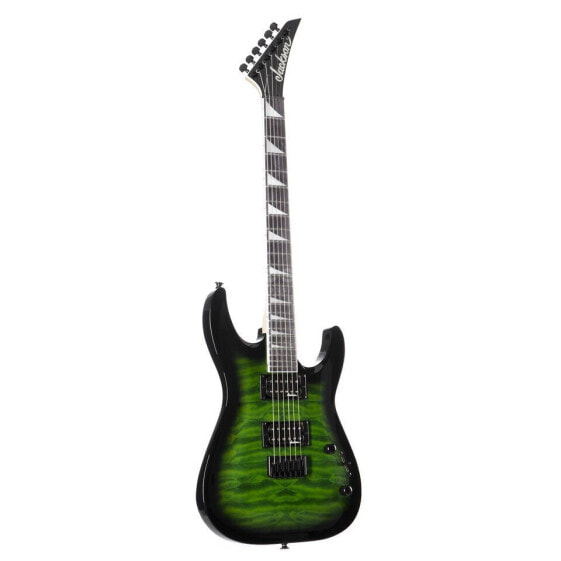 Jackson JS Series Dinky Arch Top JS32Q DKA HT AM Transparent Green Burst