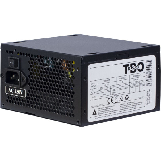 Inter-Tech SL-500 TBO - 500 W - 230 V - 50 - 60 Hz - 3 A - Passive - 120 W