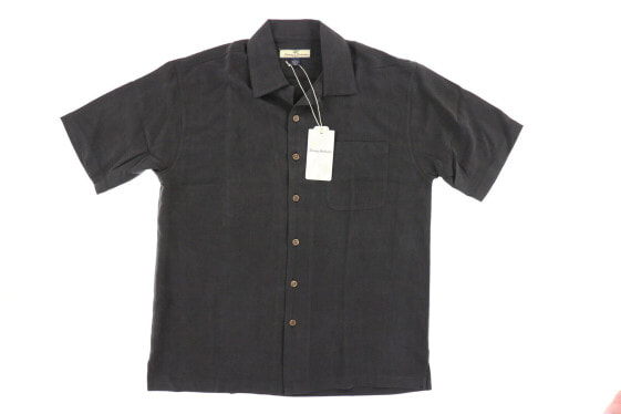 Футболка Tommy Bahama 273519 Royal Black 100% шелкущенный 100% шелк размер M