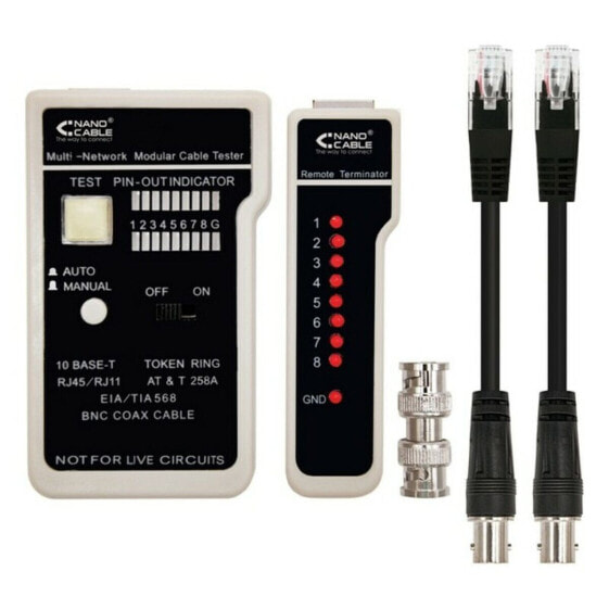 Жесткий сетевой кабель UTP кат. 6 RJ11/RJ12/RJ45, coaxial NANOCABLE 10.31.0303