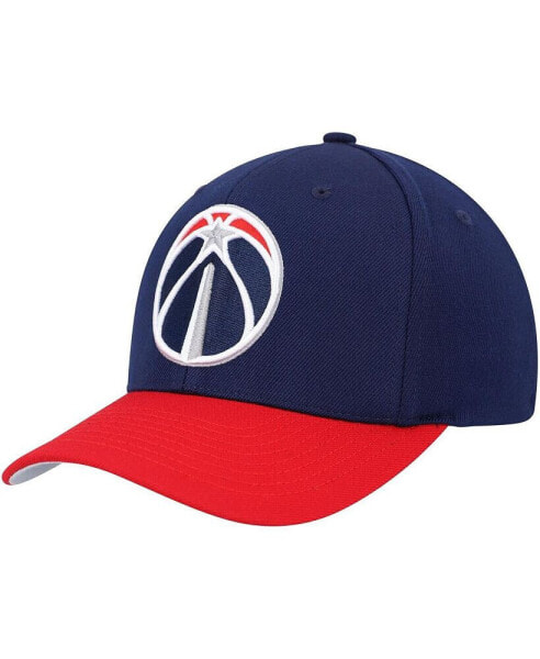 Men's Navy, Red Washington Wizards MVP Team Two-Tone 2.0 Stretch-Snapback Hat