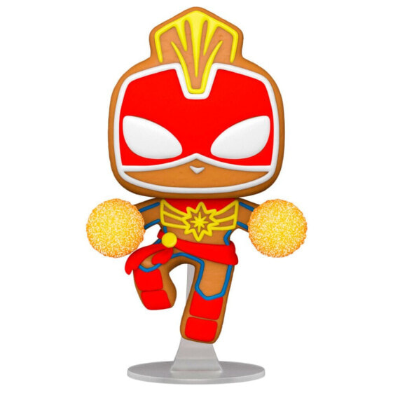 FUNKO POP Marvel Holiday Captain Marvel Figure