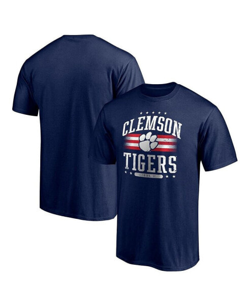 Men's Navy Clemson Tigers Americana T-shirt