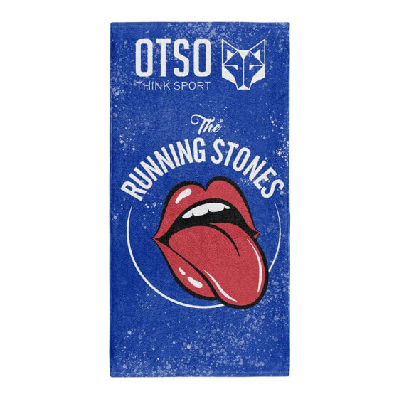 Полотенце для бега OTSO Running Stones Blue