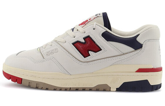 Кроссовки мужские New Balance NB 550 Айм Леон Дор бело-красные