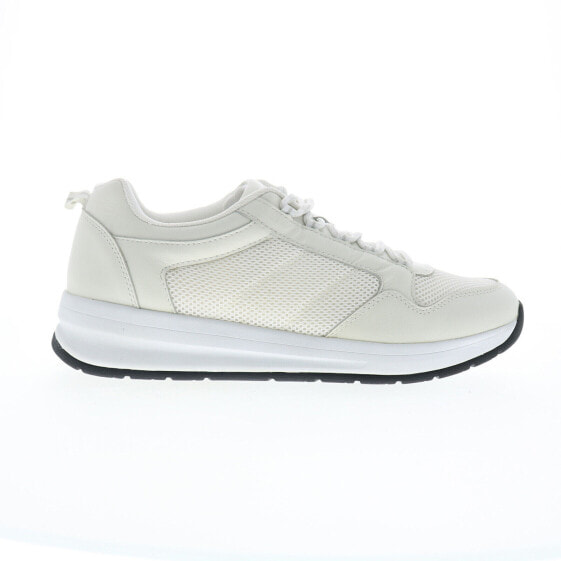 Drew Rocket 40992-21 Mens White Wide Mesh Lifestyle Sneakers Shoes