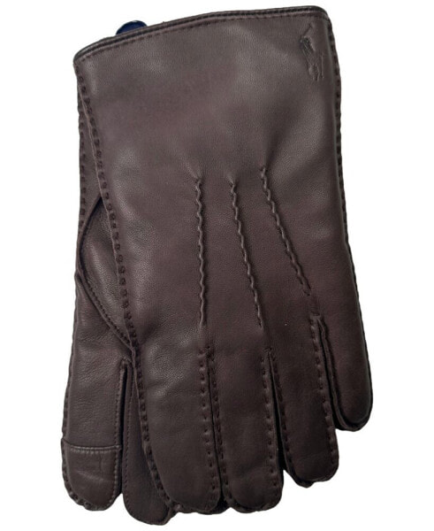 Men's Cashmere Lined Nappa Touch Glove