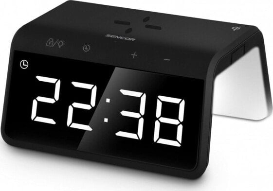 Цифровые часы будильник Sencor с беспроводной зарядкой SDC 7900QI