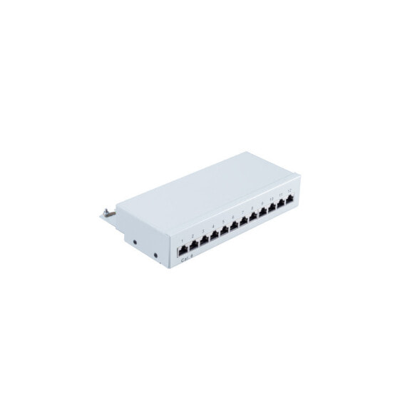 ShiverPeaks BS75073 - RJ-45 - Cat6 - Grey - Metal - 1U - 212 mm