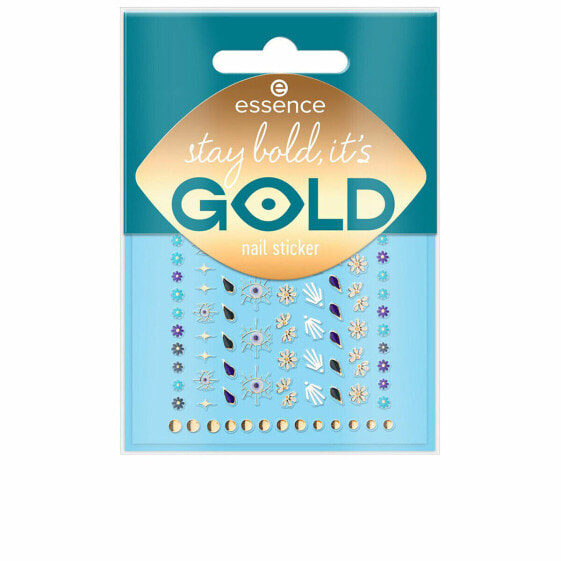 Nail art stickers Essence Stay Bold, It's Gold 88 Pieces