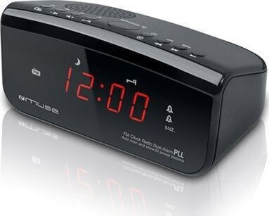 Часы будильника для детей Muse M-12 CR Black
