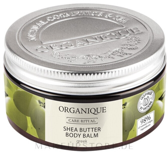 Feuchtigkeitsspendender und regenerirender Körperbalsam Greek - Organique Shea Butter Body Balm Greek 100 ml